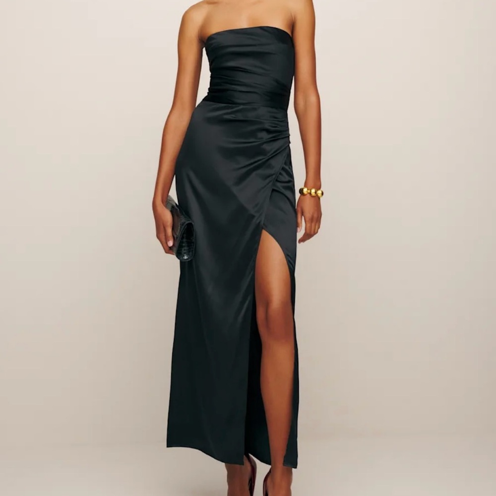 Reformation Barrow Silk Dress NWT